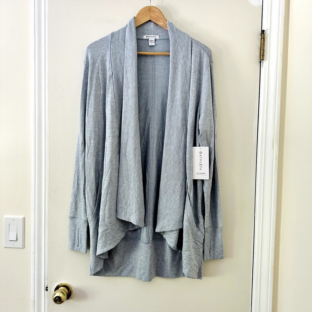 NWT Athleta Pranayama Cardigan Wrap Sz L